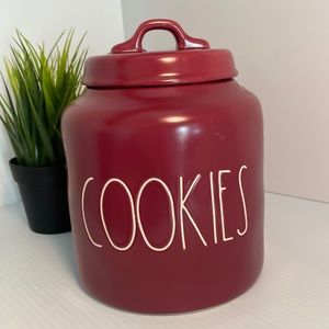 Rae Dunn Ceramic COOKIES Cookie Canister Jar Artisan Collection by Magenta